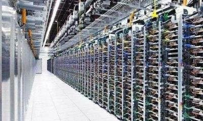 Advanced mining rig setup demonstrating compact, high-density hosting innovations